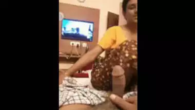 Mallu babe Sucking bf cock