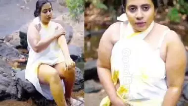 Nila Nambiar nude bath outdoors and fingering