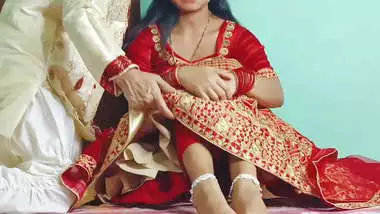 Arrange Marriage Suhagrat Indian Village Culture Frist Night Homemade Newly Married Couple