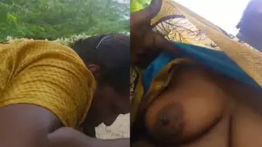 Desi Mallu randi taking dick in the forest