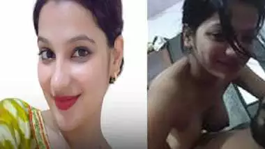 Cute Hindi bhabhi riding dick of husband brother